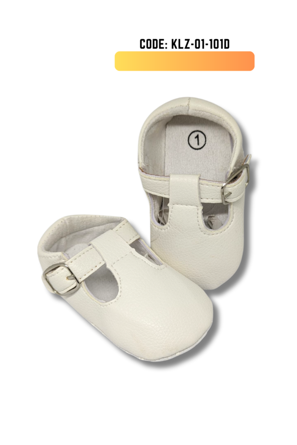 Princess Mary Leather Baby Shoes (KLZ-01-101B, 101C, 101,D, 101E) - Image 4