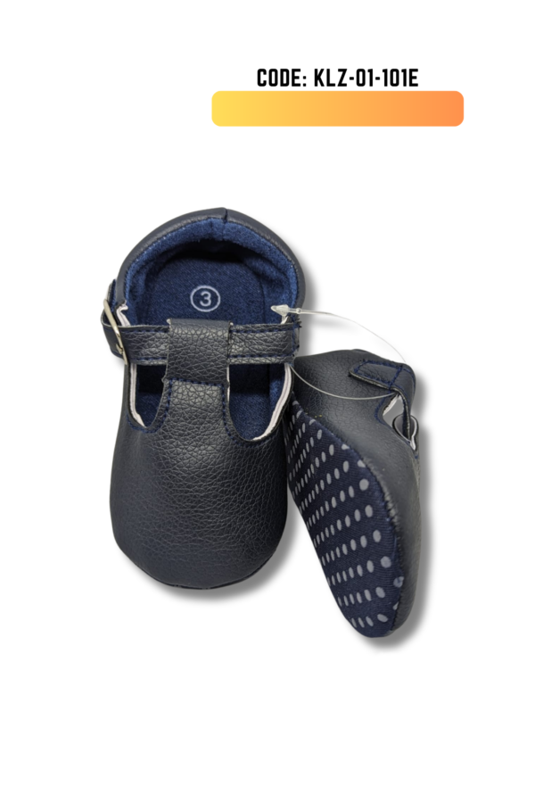Princess Mary Leather Baby Shoes (KLZ-01-101B, 101C, 101,D, 101E) - Image 3
